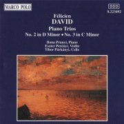 Ilona Prunyi, Eszter Perényi, Tibor Párkányi - Félicien David: Piano trios Nos. 2 & 3 (1993) CD-Rip