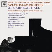 Sviatoslav Richter - Live at Carnegie Hall: Schumann, Chopin & Ravel (2015) Hi-Res