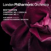 London Philharmonic Orchestra & Kurt Masur - Beethoven: Symphonies Nos. 3 & 5 (2019) [Hi-Res]