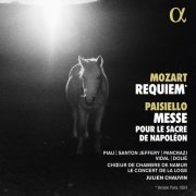 Le Concert de la Loge, Chœur de Chambre de Namur, Julien Chauvin - Mozart: Requiem - Paisiello: Messe pour le sacre de Napoléon (2023) [Hi-Res]