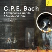 Ensemble Resonanz & Riccardo Minasi - C. P. E. Bach: 4 Sinfonien Wq 183, 6 Sonaten Wq 184 (2016) [Hi-Res]