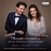 Spina & Benignetti Piano Duo, Eleonora Spina, Michele Benignetti - Transcriptions for Piano 4-Hands: Ravel, Wagner & Liszt (2024) [Hi-Res]