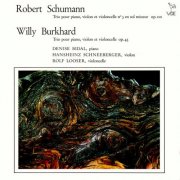 Denise Bidal, Hansheinz Schneeberger & Rolf Looser - Schumann: Piano Trio No. 3, Op. 110 - Burkhard: Piano Trio, Op. 43 (2025) [Hi-Res]