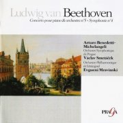 Arturo Benedetti Michelangeli, Václav Smetáček, Yevgueny Mravinsky - Beethoven: Piano Concerto no. 5, Symphony no. 4 (2004)