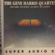 The Gene Harris Quartet - Listen Here! (1989) [2003 SACD]