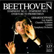 Los Angeles Chamber Orchestra, London Symphony Orchestra, Gerard Schwarz - Beethoven: Symphony No. 8 / The Creatures of Prometheus (1986)