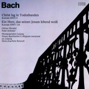 Thomanerchor Leipzig, Neues Bachisches Collegium Musicum Leipzig, Peter Schreier, Hans-Joachim Rotzsch - Bach: Christ lag in Todes Banden / Ein Herz, das seinen Jesum lebend weiß (1982)