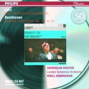 Sviatoslav Richter, London Symphony Orchestra, Kirill Kondrashin - Liszt: The Piano Concertos / Beethoven: Piano Sonatas Nos.10,19, & 20 (2001)