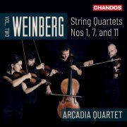 Arcadia Quartet - Weinberg: String Quartets Nos. 1, 7 & 11, Vol. 2 (2022) [Hi-Res]