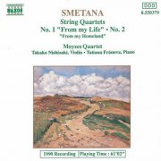 Tatjana Franova, Takako Nishizaki, Moyzes Quartet - Smetana: String Quartets Nos. 1 & 2 (1990)