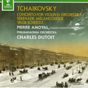 Pierre Amoyal, Philharmonia Orchestra, Charles Dutoit - Tchaikovsky - Complete Works for Violin & Orchestra (1982)