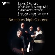Herbert von Karajan, Berliner Philharmoniker, Sviatoslav Richter, Mstislav Rostropovich, David Oistrakh - Beethoven: Triple Concerto for Violin, Cello and Piano in C Major, Op. 56 (2025) [Hi-Res]