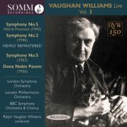 London Symphony, Philharmonic Orchesta BBC Symphony Orchestar, Chorus & Ralph Vaughan - Vaughan Williams Live, Vol. 3 (Live) [2022 Remastered Version] (2022) [Hi-Res]