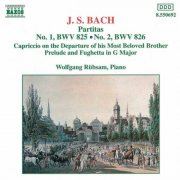 Wolfgang Rubsam - J.S. Bach: Partitas Nos. 1 & 2, Capriccio, Prelude and Fughetta (1993)