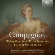 Stefano Parrino, Francesco Parrino, Ensemble Il Demetrio, Ensemble Symposium - Campagnoli: String Quartets, Flute Quartets, Flute & Violin Duos (2026)