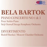 Seiji Ozawa, Rudolf Barshai - Bartok: Piano Concerto Nos.1 & 3, Divertmento (1967, 1962) [2012] Hi-Res