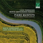 David Korevaar, Amy Galluzzo, Marisa Ishikawa, Korine Fujiwara, Ariana Nelson - Luigi Perrachio, Mario Castelnuovo-Tedesco: Piano Quintets (2023) [Hi-Res]