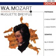Huguette Dreyfus - W. A. Mozar: Selected Piano Sonatas, Vol. 1 (1991)