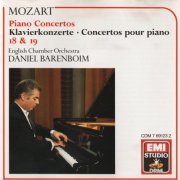 Daniel Barenboim - Mozart: Piano Concertos No.18 & 19 (1973) [1988]