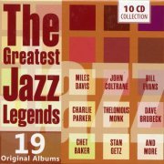 VA - The Greatest Jazz Legends. 19 Original Albums (10 CD Box Set) (2015)