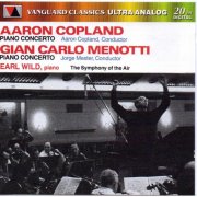 Earl Wild - Copland & Menotti: Piano Concertos (1961) [2008]