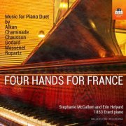 Stephanie McCallum & Erin Helyard - Four Hands for France: Music for Piano Duet (2021) [Hi-Res]