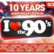 VA - I Love The 90's - 10 Years Anniversary Edition [5CD Box Set] (2017)