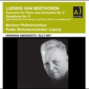 Hermann Abendroth, Rundfunkchor Leipzig, Rundfunk-Sinfonie Orchester Leipzig, Berlin Philharmonic - Beethoven: Orchestral Works (Live) [Remastered 2022] (2023) [Hi-Res]