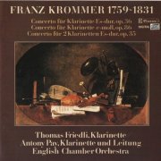 Thomas Friedli - Franz Krommer: Clarinet Concertos (1986)