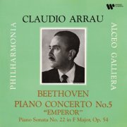 Claudio Arrau - Beethoven: Piano Concerto No. 5, Op. 73 "Emperor" & Piano Sonata No. 22, Op. 54 (2023) [Hi-Res]