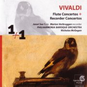 Janet See, Marion Verbruggen, Philharmonia Baroque Orchestra, Nicholas McGegan - Vivaldi: Flute Concertos, Recorder Concertos (2002) CD-Rip