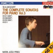 Maria João Pires - Mozart: The Complete Sonatas for Piano, Vol. 3 (1990)