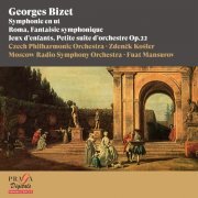 Czech Philharmonic Orchestra, Zdenek Kosler, Moscow Radio Symphony Orchestra, Fuat Mansurov - Georges Bizet: Symphonie en Ut, Roma, Jeux d'enfants (2022) [Hi-Res]