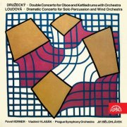 Pavel Verner, Vladimír Vlasák, Prague Symphony Orchestra, Jiří Bělohlávek - Družecký: Double Concerto / Loudová: Dramatic Concerto (2018)