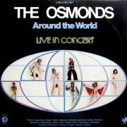 The Osmonds - Around The World - Live In Concert (1975) LP