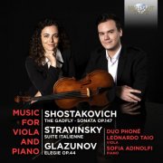 Duo Phoné - Music for Viola and Piano by Shostakovich, Stravinksy, Glazunov (2025) [Hi-Res]