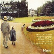 Pascal Devoyon, Philippe Graffin, Toby Hoffman, Gary Hoffman, Chilingirian Quartet - Chausson: Concerto, Piano Quartet (1997)