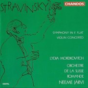 Lydia Mordkovitch, Neeme Järvi - Stravinsky: Symphony in E flat, Violin Concerto (1993)