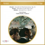 Claudio Paradiso, I Fiati di Parma - Dvorak: Serenade For Wind Instruments, Op. 44 - Strauss: Serenade In E-flat Major, Op. 7 - Brahms: Serenade No. 2, Op. 16 (2023)