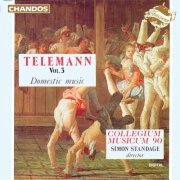 Simon Standage, Collegium Musicum 90 - Telemann: Musique domestique, Vol. 3 (1992)