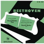 Rudolf Serkin, Hermann Busch, Adolph Busch - Beethoven: Piano Trio in D Major, Op. 70 No. 1 "Ghost" & Fantasia for Piano, Op. 77 & Piano Sonata No. 24, Op. 78 & Mendelssohn: Songs Without Words, Op. 62, No. 1 (2017) [Hi-Res]