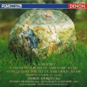 András Adorján, Hans Stadlmair - Mozart: Concerto For Flute And Harp, KV299 / Concertone For Flute And Violin, KV190 (1986)