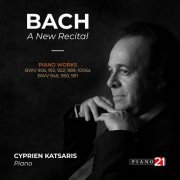 Cyprien Katsaris - Bach: A New Recital - Piano Works, BWV 906, 912, 922, 946, 950, 951, 989 & 1006a (2022) [Hi-Res]