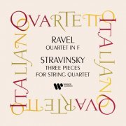 Quartetto Italiano - Ravel: String Quartet - Stravisnky: Three Pieces for String Quartet (2021) [Hi-Res]