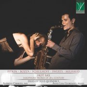 Duo Otto E Quindici - Fitkin, Bozza, Schulhoff, Swerts, Milhaud: Hot Sax (Saxophone Works of 20th Century) (2020)