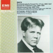 Edwin Fischer - Bach: Brandenburg Concerto No. 2, Concerto for 3 Pianos (1993) CD-Rip