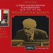 Wilhelm Backhaus - Beethoven: Piano Sonatas Nos. 12, 14, 17, 26 (1992) CD-Rip