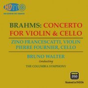 Zino Francescatti, Pierre Fournier, Bruno Walter - Brahms: Concerto for Violin & Cello (1960) [2015] DSD128