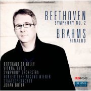 Johan Botha, Vienna Radio Symphony Orchestra, Vienna State Opera Chorus, Bertrand de Billy - Beethoven: Symphony No. 2 - Brahms: Rinaldo (2012)