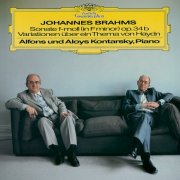 Alfons Kontarsky, Aloys Kontarsky - Brahms: Sonata for 2 Pianos in F Minor, Op. 34b (After Piano Quintet, Op. 34); Brahms: Variations on a Theme by Haydn, Op. 56b (1979/2026)
